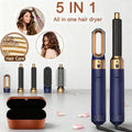 5 In 1 Hair Dryer And Hot Air Comb Brush