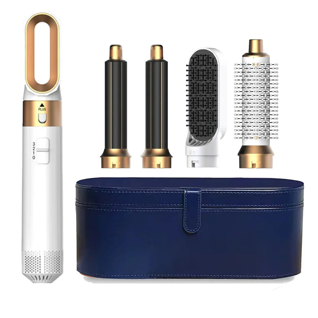 5 In 1 Hair Dryer And Hot Air Comb Brush