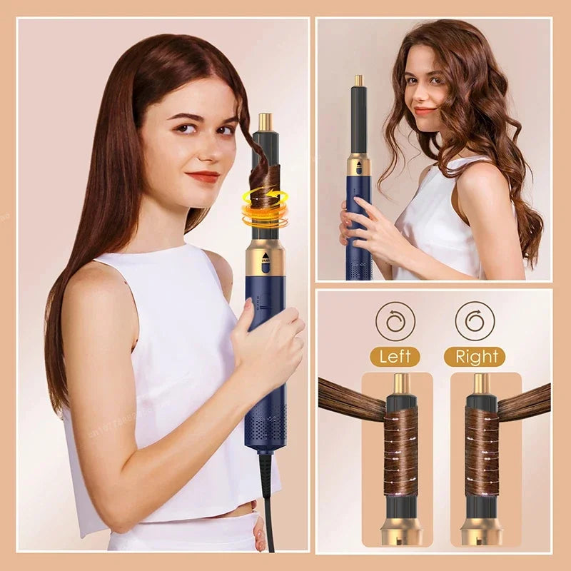 5 In 1 Hair Dryer And Hot Air Comb Brush