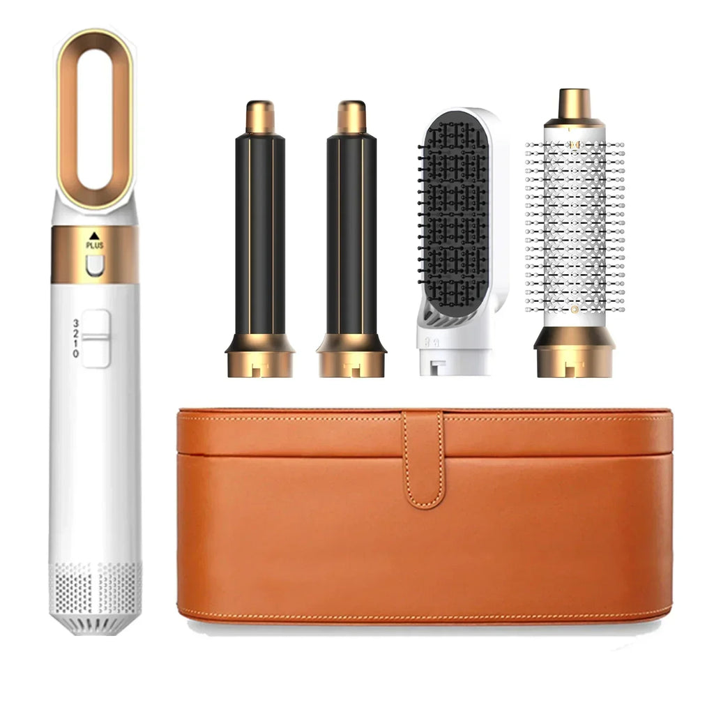 5 In 1 Hair Dryer And Hot Air Comb Brush
