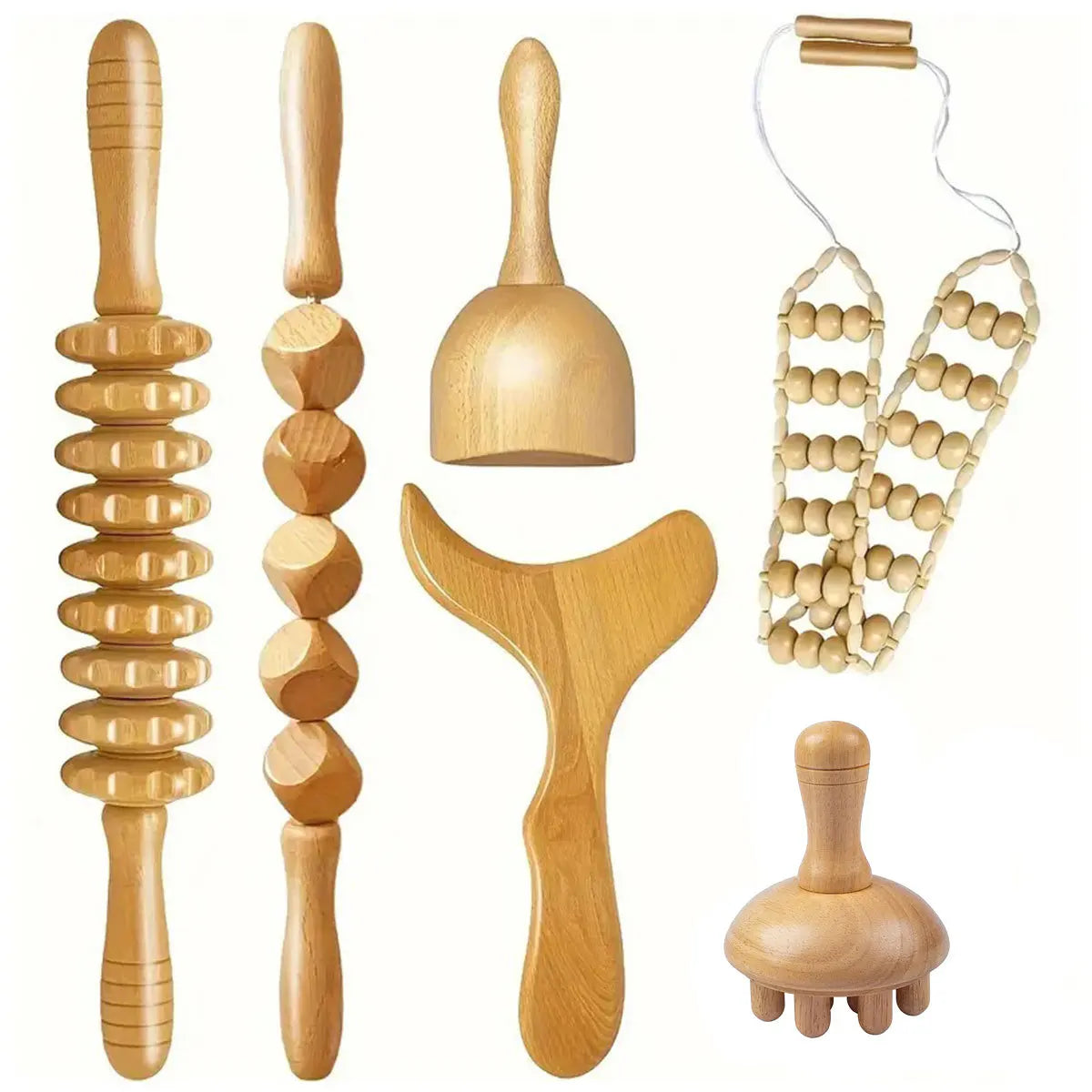SculptEase Wooden Gua Sha Massager